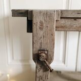 Children's wooden workbench
