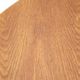 Restored round dining table by Villy Schou Andersen / oak / mid-century Danish modern design / 1960s / 1970s