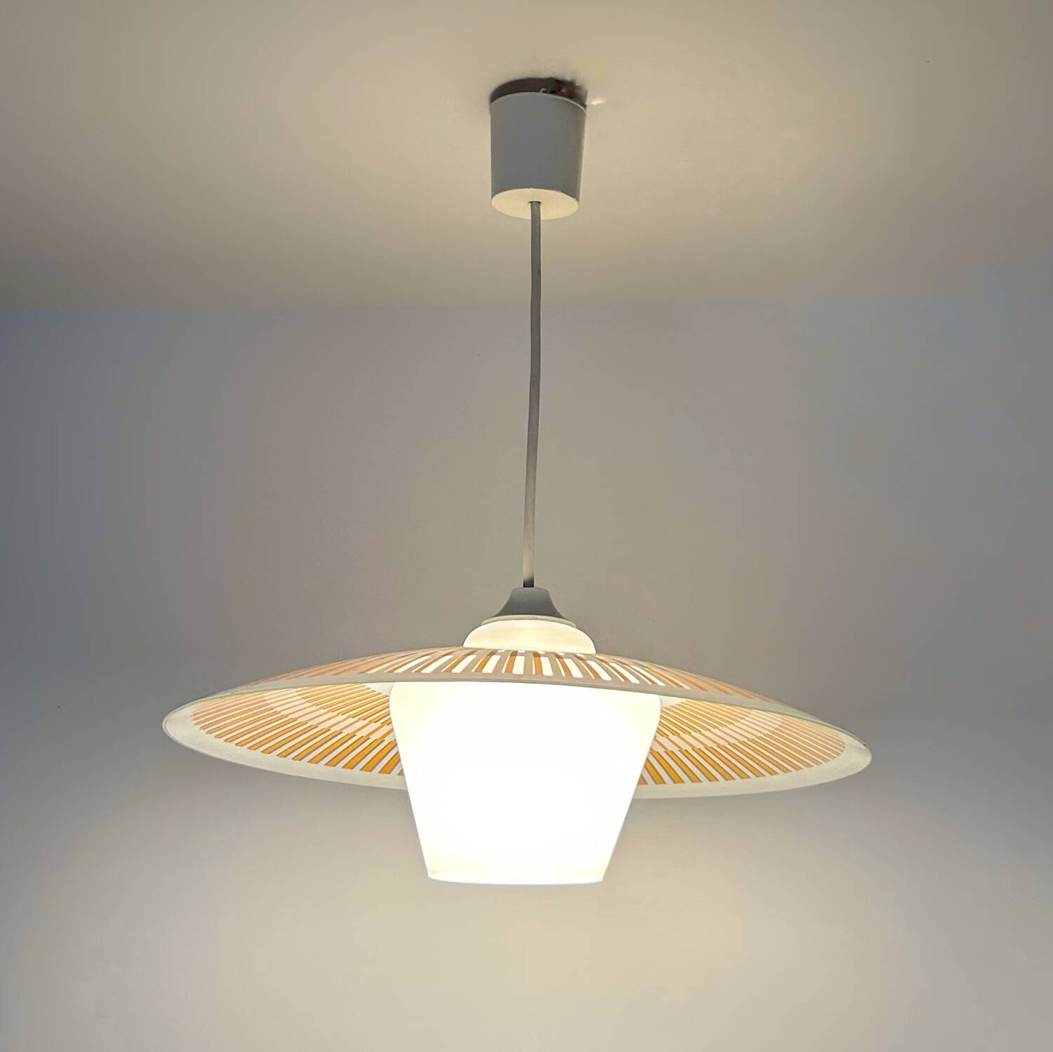 Scandinavian chandelier, 70s