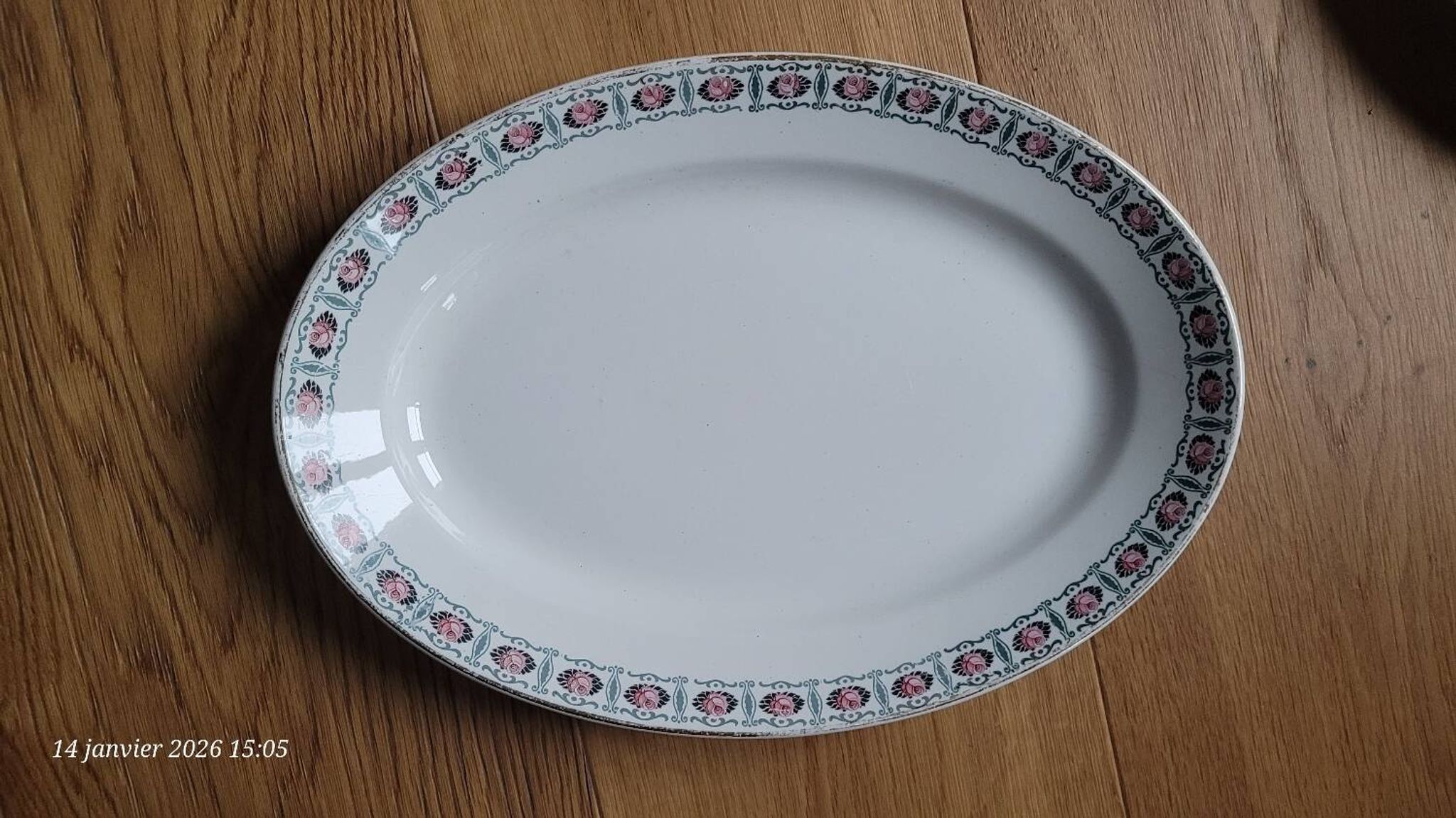 3 antique serving dishes