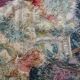 Antique French Aubusson Tapestry with Romantic Scene