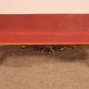 banquette en acajou du 19° siècle - Angleterre