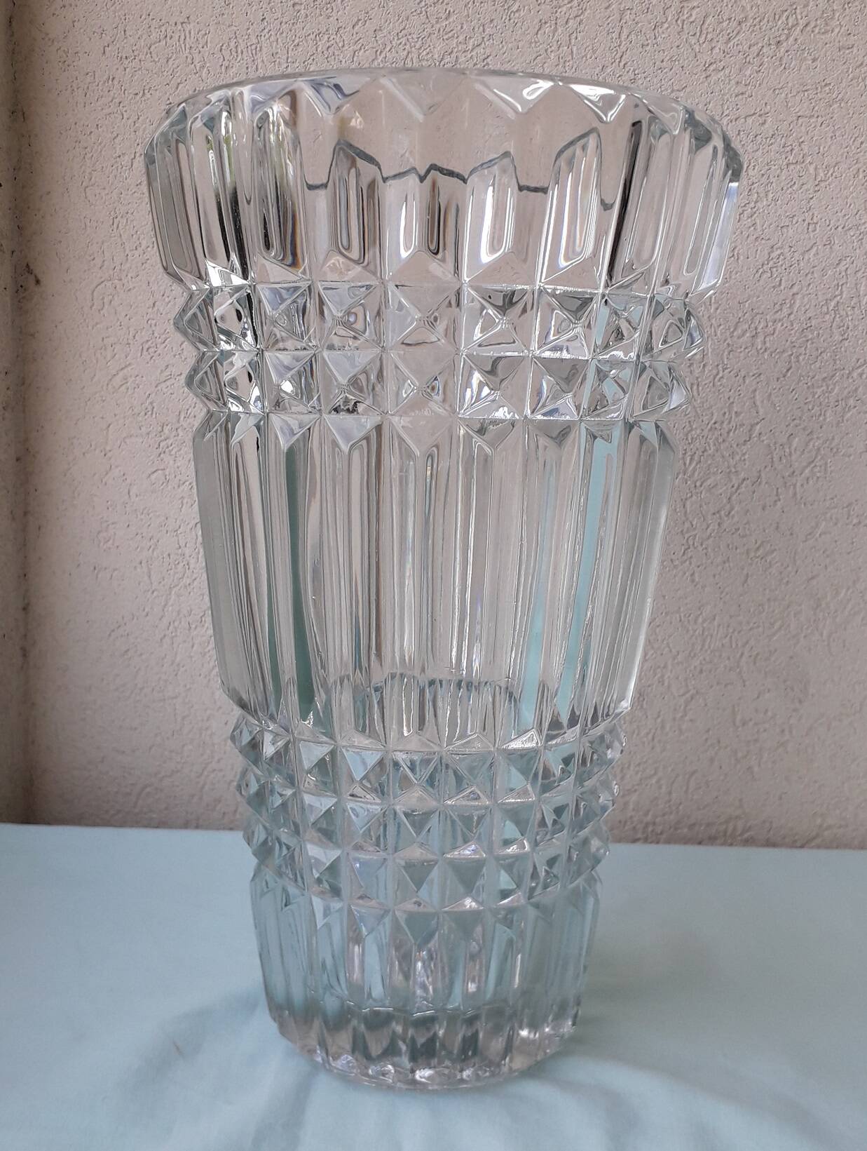 Crystal vase