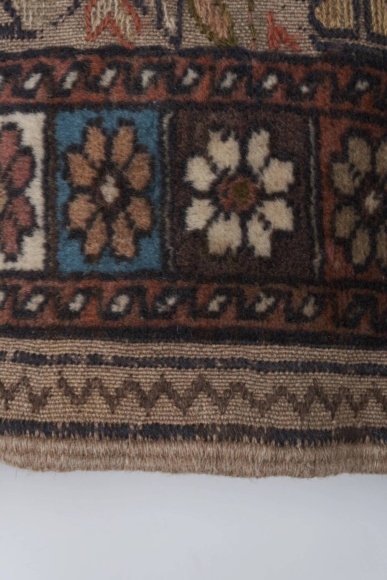 Tapis turc vintage fait main