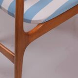 Chaise années 60 retapissée