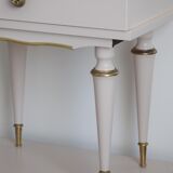 Pair of vintage bedsides - pink boudoir