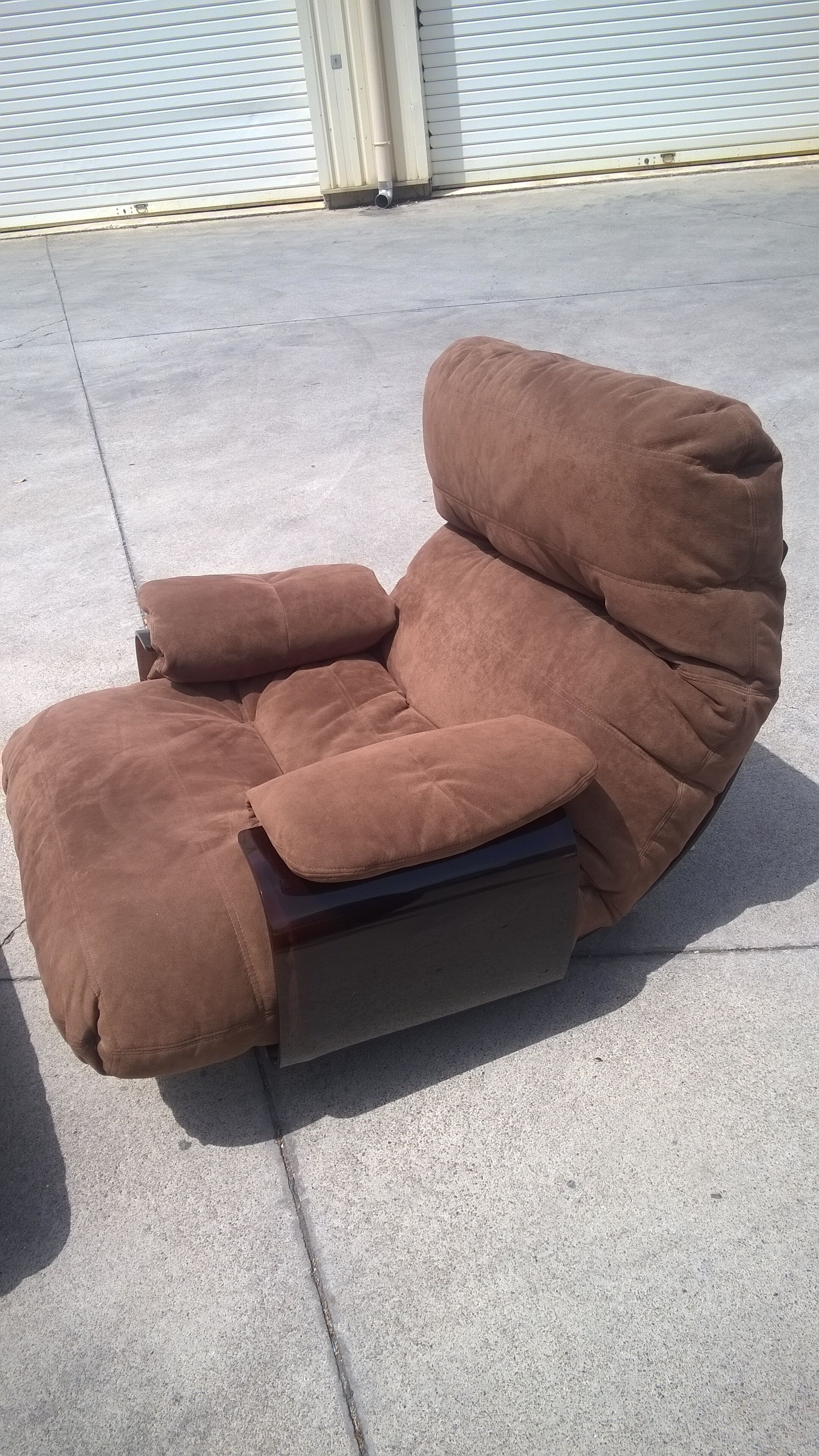 Armchairs and foot rest by Michel Ducaroy for Ligne Roset