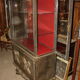 Silverware cabinet - 1940s bar in original black oak with white ceruse finish
