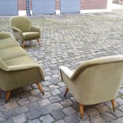 Together chairs Danish club 50 years Organic Green soft iced