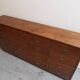 Vintage oak  shop filing cabinet with drawers