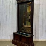 Vestiaire en chêne de la fin XIXème avec sa jardinière