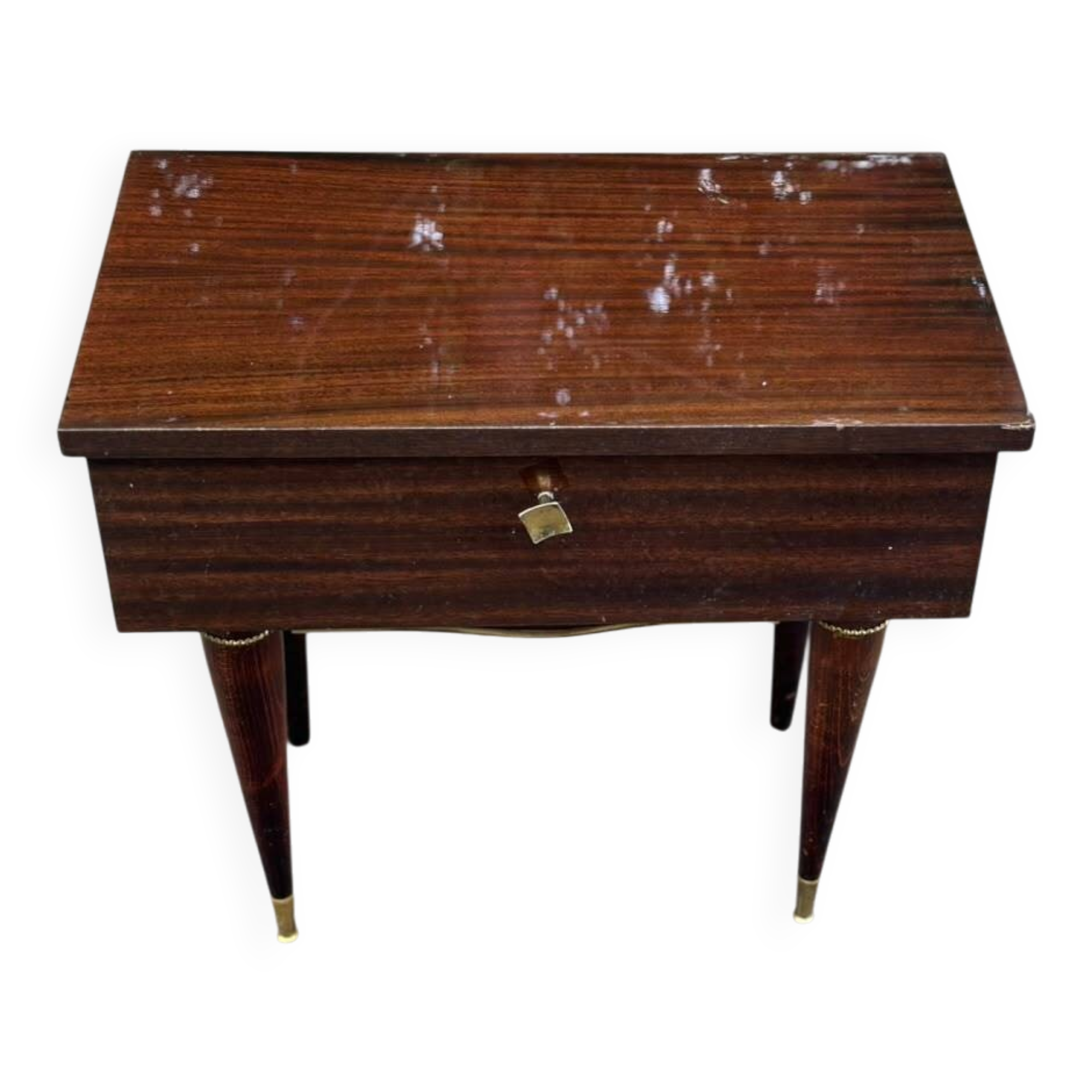 Mid-Century Modern bedside table Italian style Gio Ponti Paolo Buffa 1950