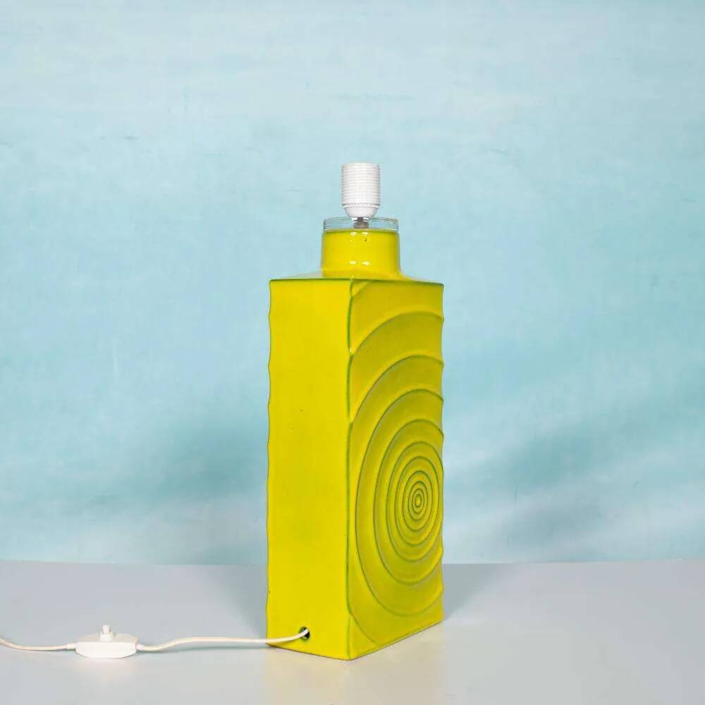 Zyklon table lamp from the 1970s by Cari Zalloni for Steuler