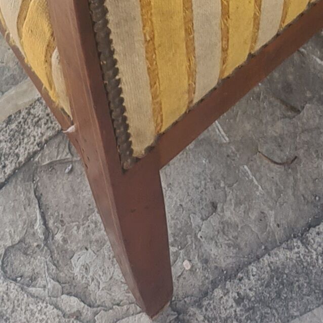 Art deco bench of the 50s