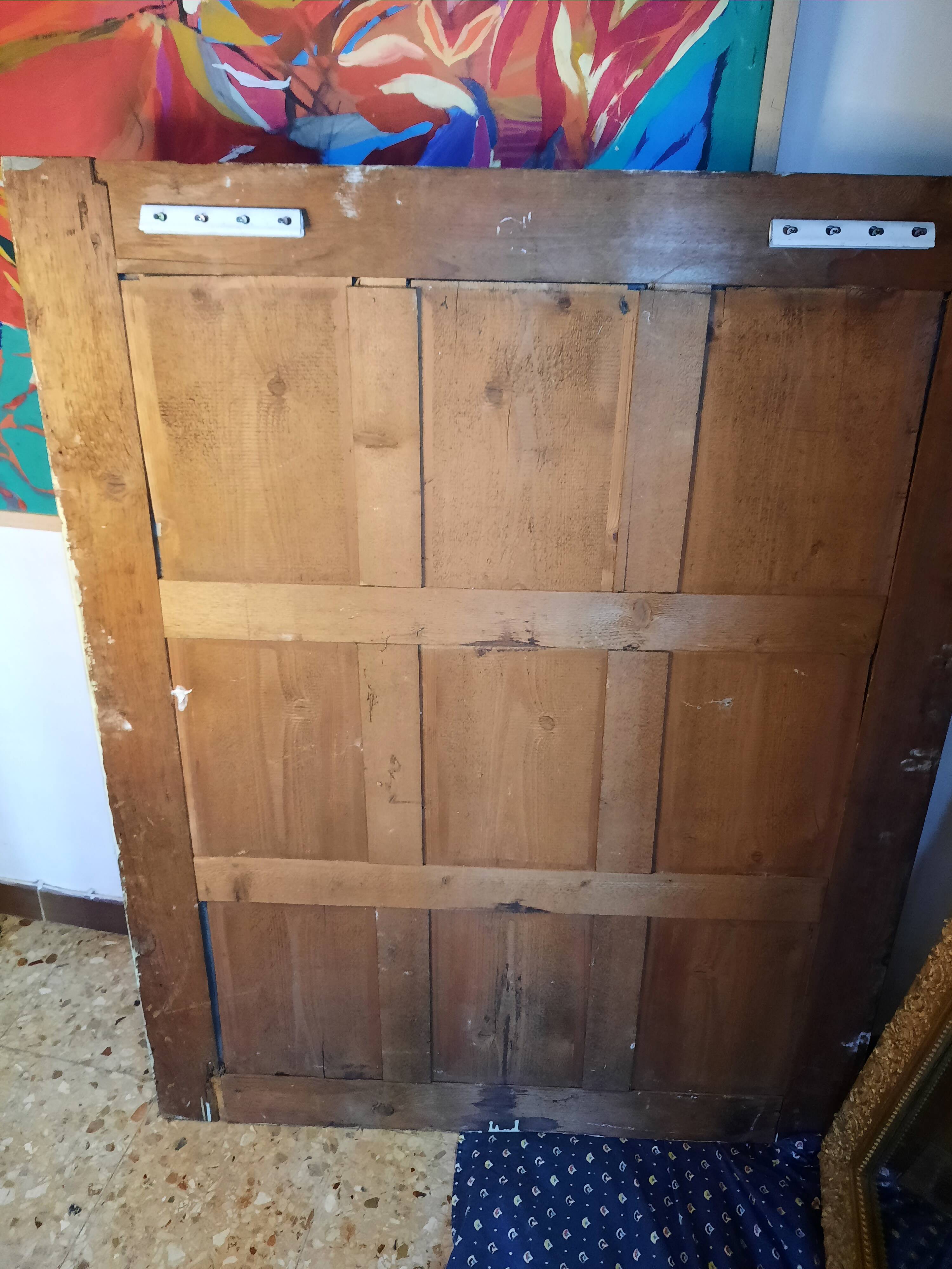 Very large gold mirror