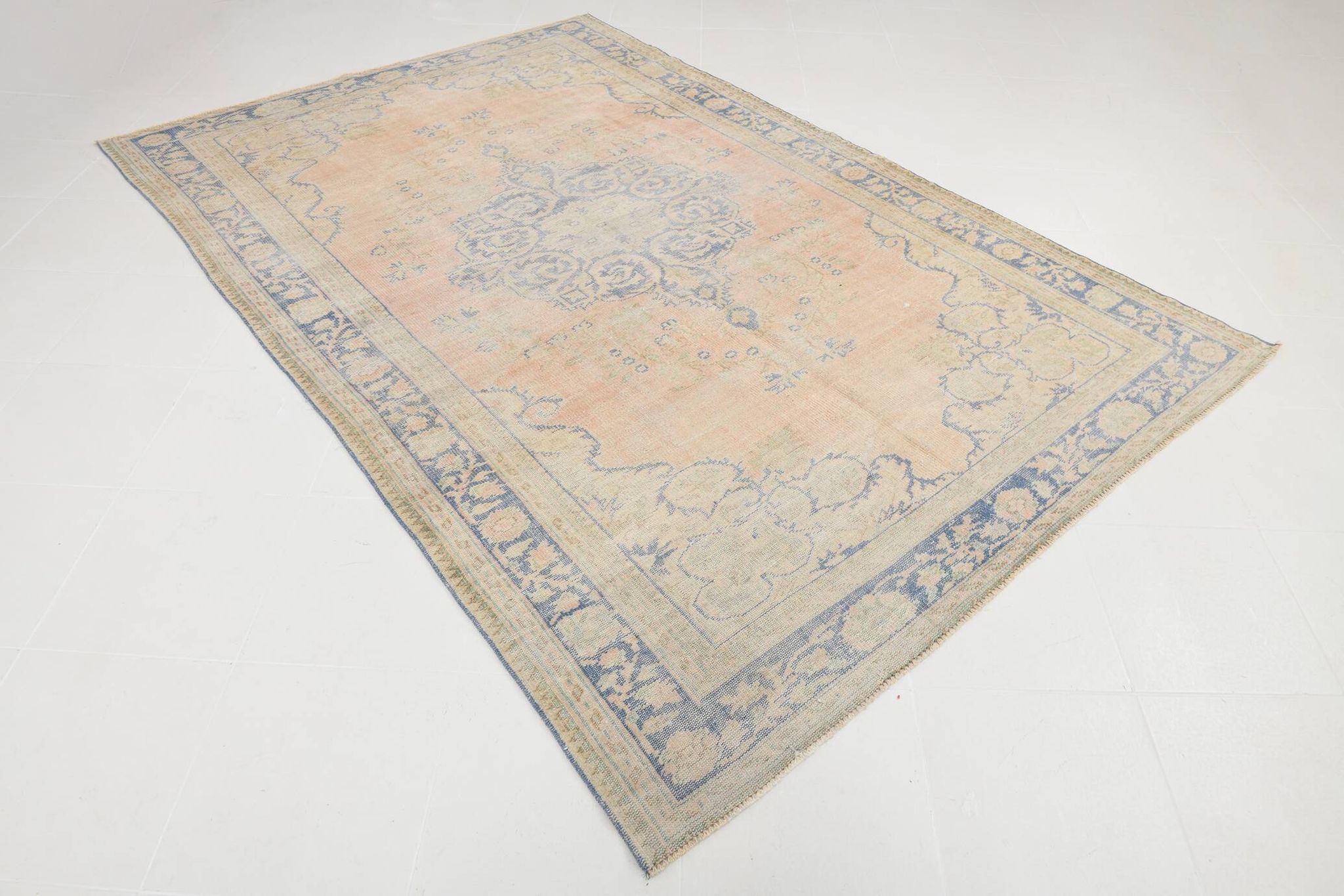 7x10 Rug For Living Room Vintage Rug, 204x310Cm