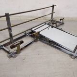 Art Deco chrome coat rack