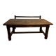 Table de ferme avec banc