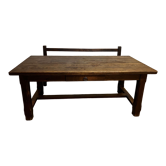 Table de ferme avec banc