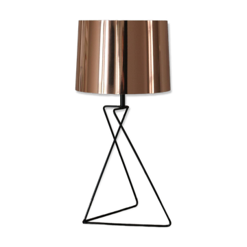 Lampe à poser design industriel, Cuivre et Métal