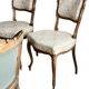 Salon complet style Louis XV italien canapé fauteuil chaise