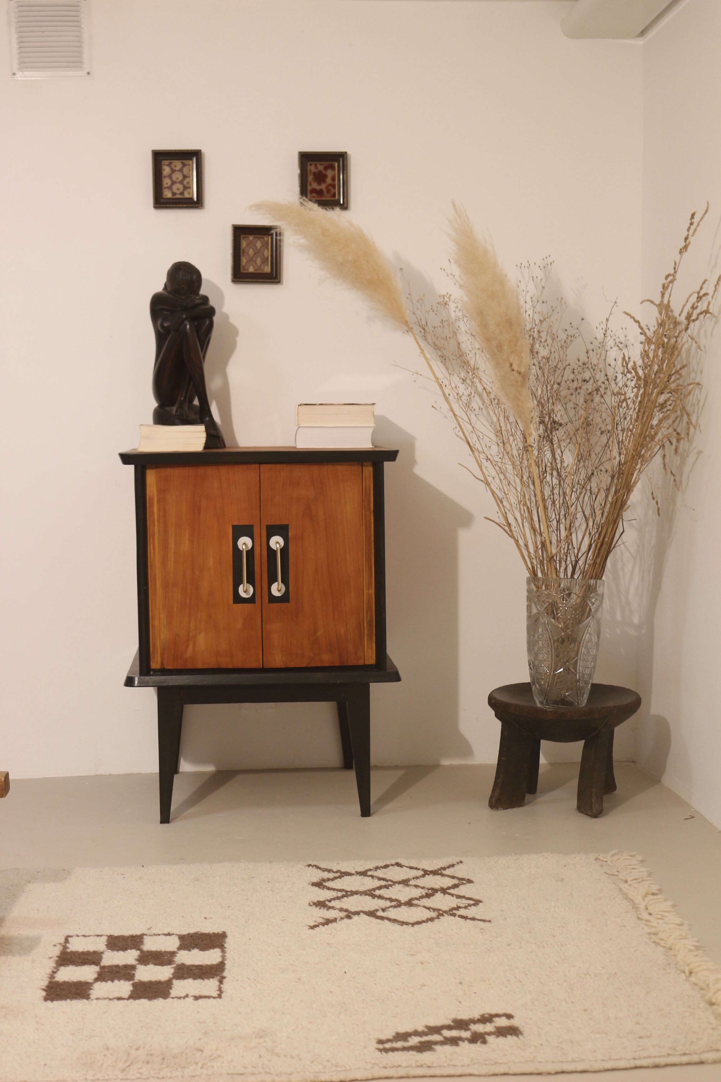 60's vintage chest of drawers, restyled