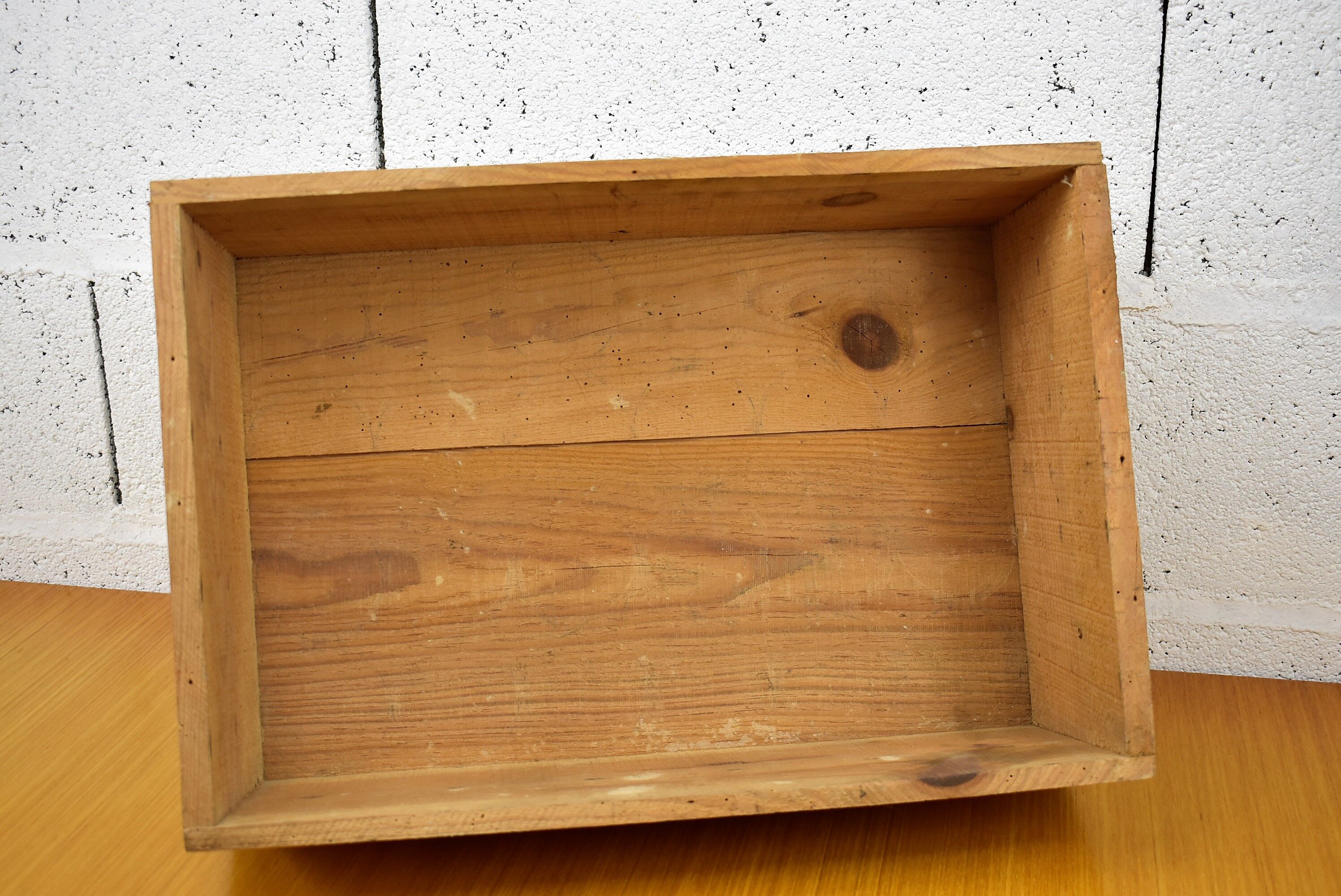 Nestle transport wood box.