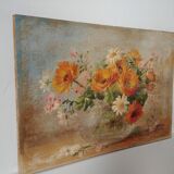 Painting flowers