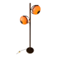 Herda floor lamp - mushroom floor lamp - mid-century brown