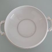Limoges enamelled porcelain soup tureen
