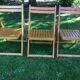Series of 3 folding chairs