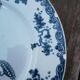 Set of 9 flat plates in iron earth St Amand and Hamage