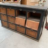 Old piece of furniture with valves
