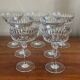 7 crystal champagne coupes from Arques