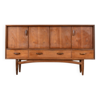 Midcentury G Plan Sideboard In Afromosia And Teak. Vintage Modern / Danish