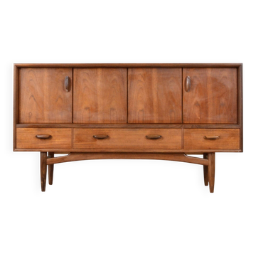 Midcentury G Plan Sideboard In Afromosia And Teak. Vintage Modern / Danish