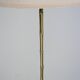 Mid-Century Italian Solid Brass Faux Bamboo Floor Lamp, 1960s