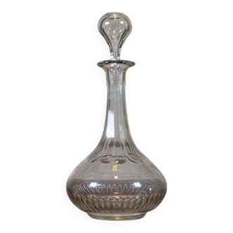 Decorative Crystal Liquor Decanter, 1930s