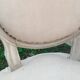 Antique armchair in Louis XVI style from the late 19th century.