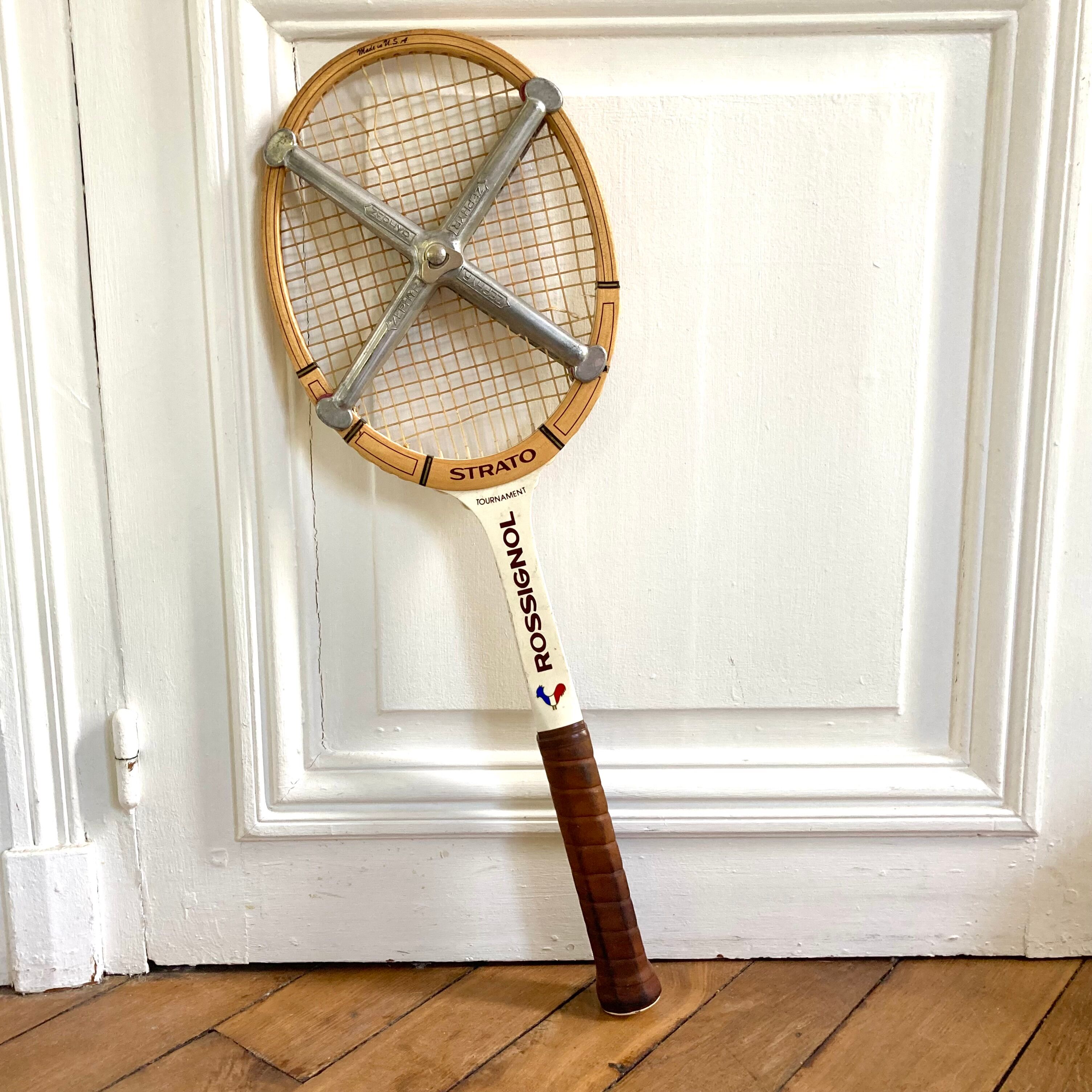 Rossignol wooden tennis racket
