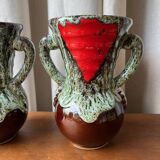 Paire de vases Vallauris