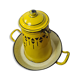 Milk pot and dish