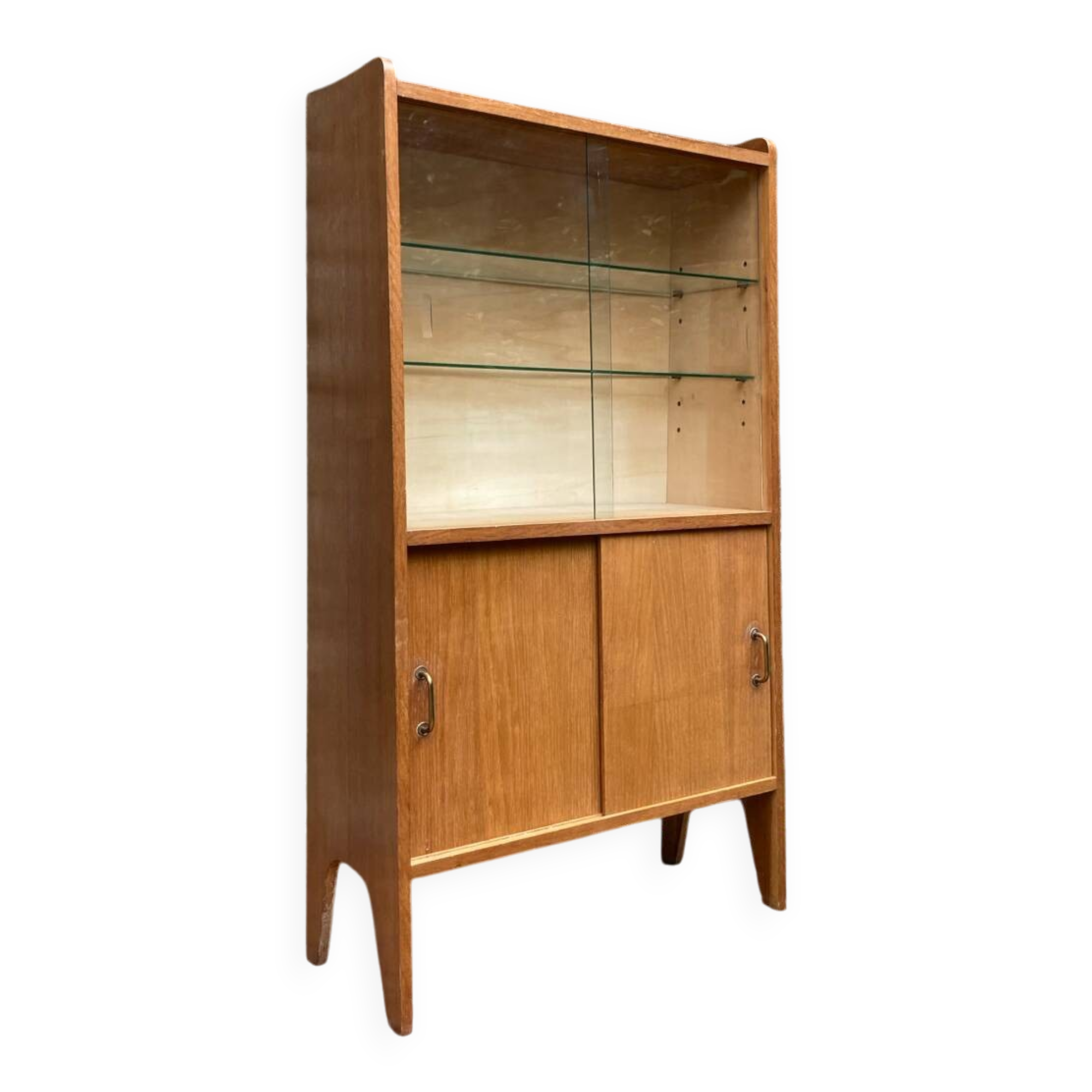 Vintage glass shelf