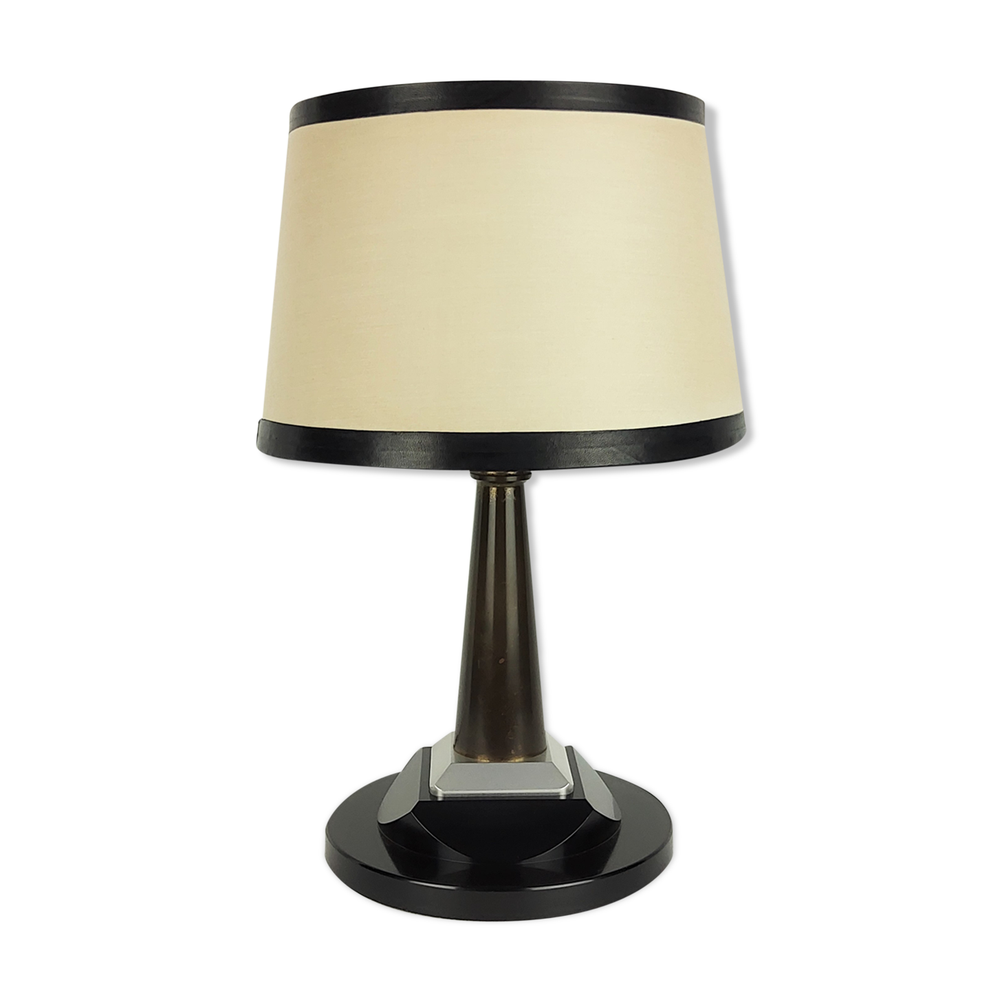 Vintage metal office lamp, 1950s