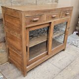 Ancien vaisselier en teck birman