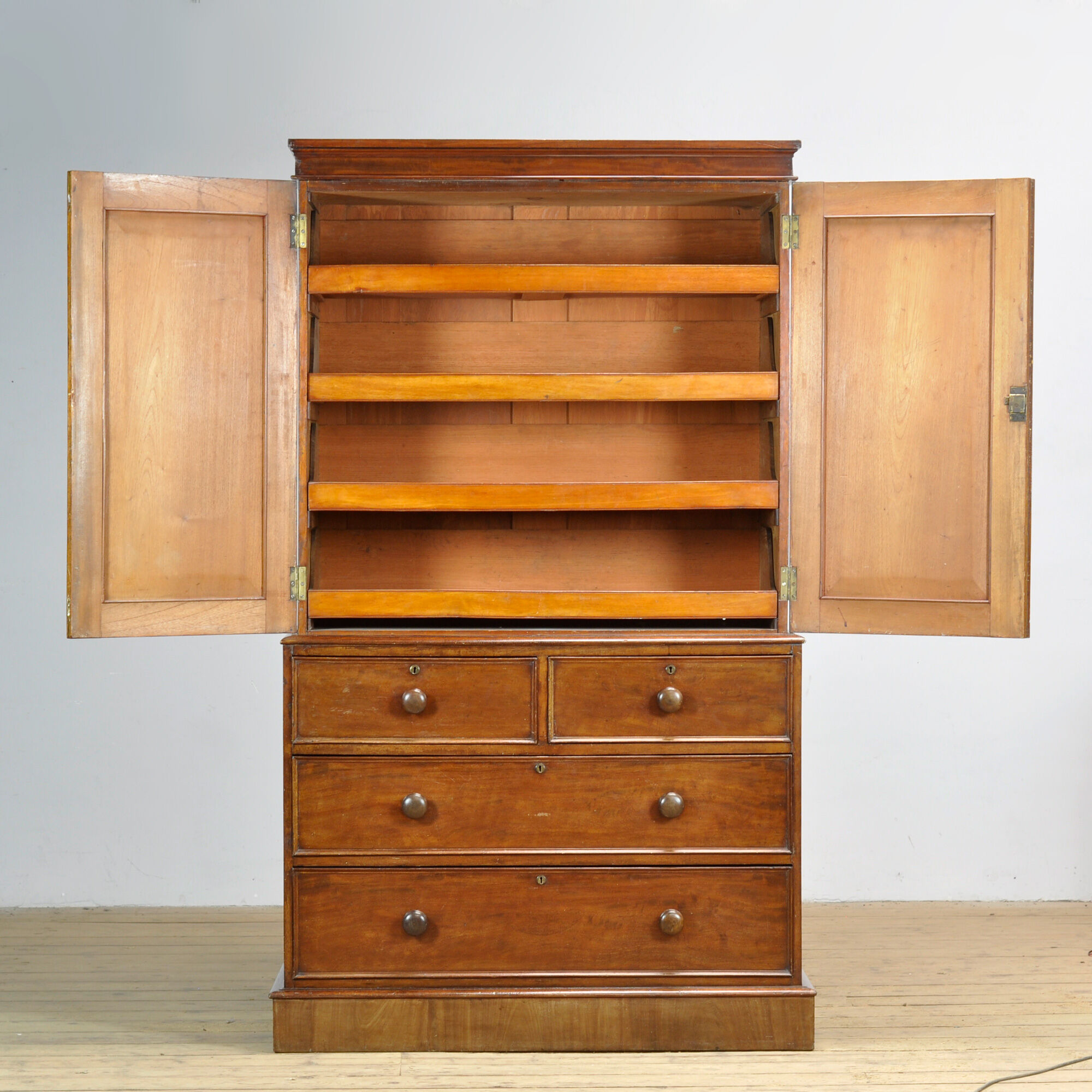 Victorian mahogany cabinet, circa 1860