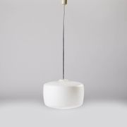 Rare large and heavy pendant lamp from Valasske Mezirici, Czechoslovakia