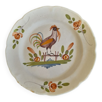 Eastern earthenware plate.