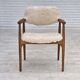 1960s, Danish design by Erik Kirkegaard, model 43, genuine sheepskin.