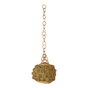 Suspension vintage en - corde